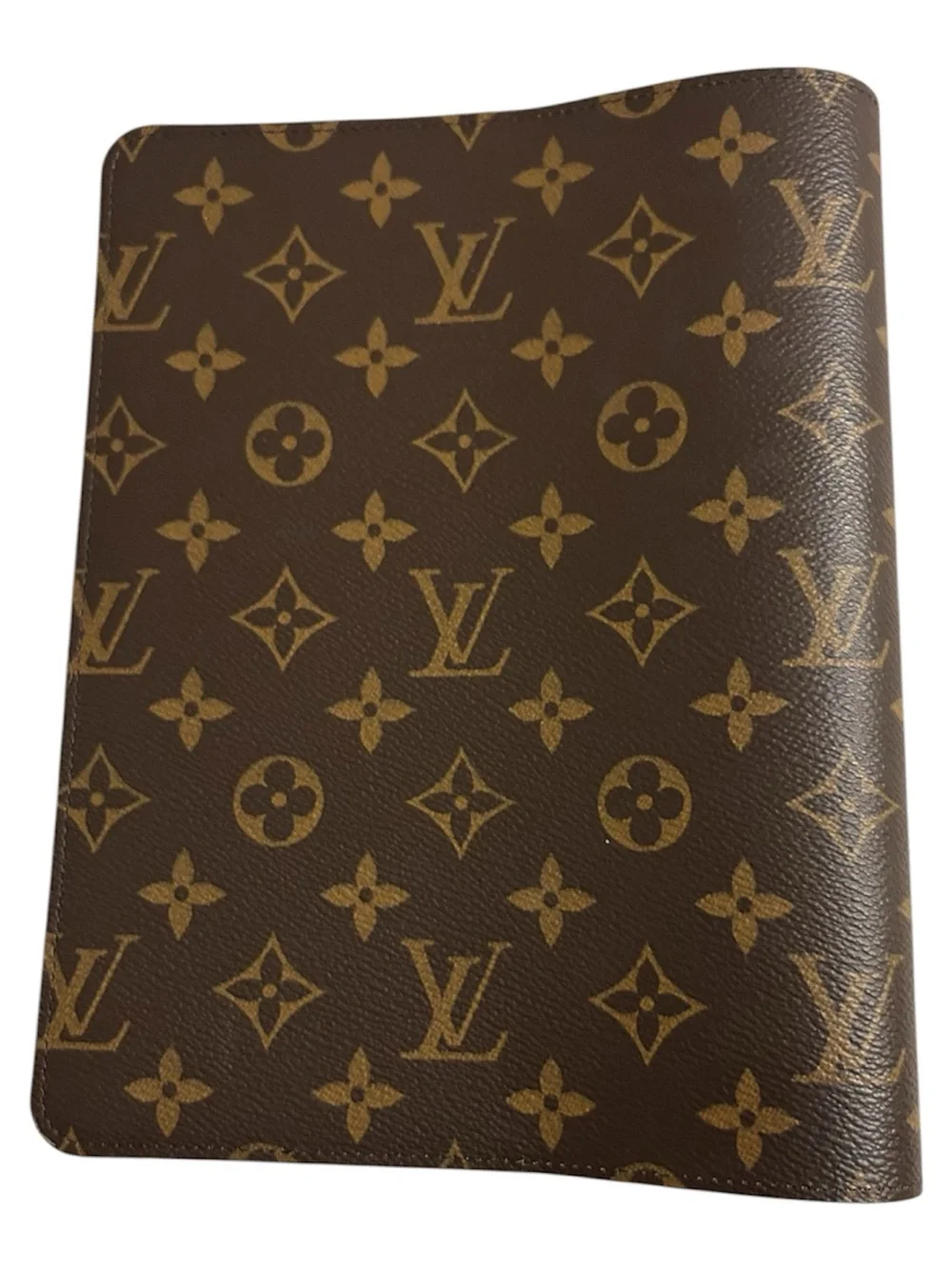 Authentic Louis Vuitton Monogram Desk Agenda Planner Cover A5 Canvas Leather NIB